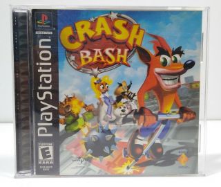 Crash Bash (2000) Sony Playstation 1 Rare Black Label Complete Bandicoot Ps1 Vgc