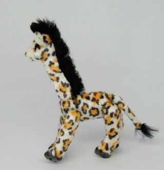 Vintage Articulated Giraffe Toy Artisan Dollhouse Miniature 1:12