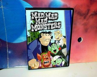 Mad,  Mad,  Mad Monsters (dvd,  2011,  Classic 1972 Rankin/bass Cartoon,  Rare, )