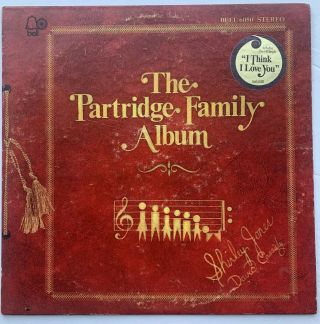 The Partridge Family Album - Lp Record With Hype Sticker And (rare) Poster Nm