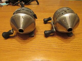 2 Zebco 33 Classic Push Button Casting Reel Made In U.  S.  A. 3