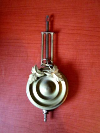 Antique / Vintage Kitchen,  Gingerbread Clock Pendulum 6 - 3/4 " (720k)