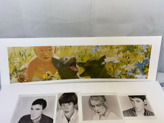 Talking Heads Once In A Lifetime Rare 5 Lithograph 24x8 Poster