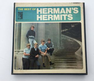 Rare The Best Of Herman’s Hermits Reel To Reel Tape Stx4315 Mgm Stereo