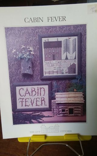 Rare Cross Stitch Charts The City Stitcher Cabin Fever Alphabet Folk Sampler