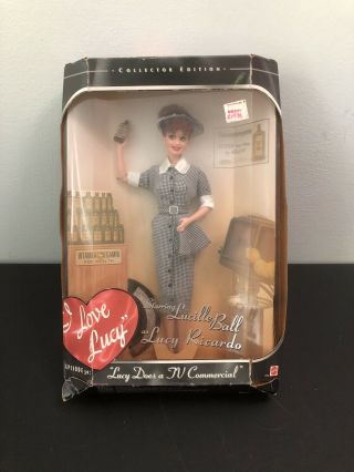 Mattel Barbie Doll 1997 Collector Edition Lucille Ball As Lucy Ricardo