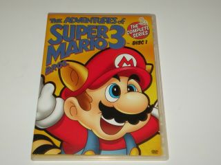 Adventures Of Mario Bros 3 : The Complete Series Dvd Disc 1 Rare Oop