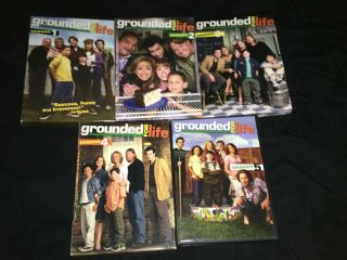 Grounded For Life Season 1 - 5 Dvd Box Set Complete Series Rare Oop