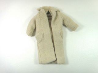 VINTAGE BARBIE PEACHY FLEECY OUTFIT 915 IVORY COAT GLOVES & HANGER 3