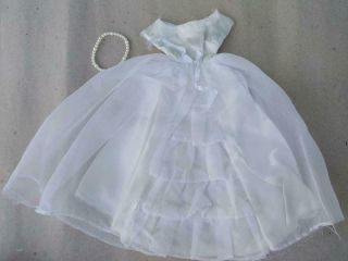 Vintage Mattel Barbie White Wedding Dress Tlc