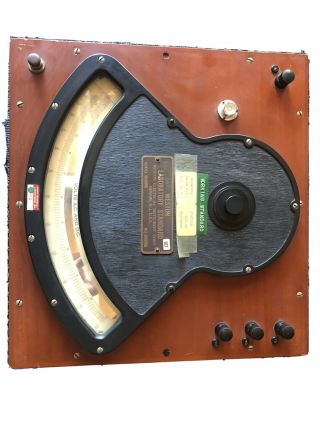 Rare Vintage Weston Laboratory Standard AC/DC Voltmeter,  Wood Case,  326 2