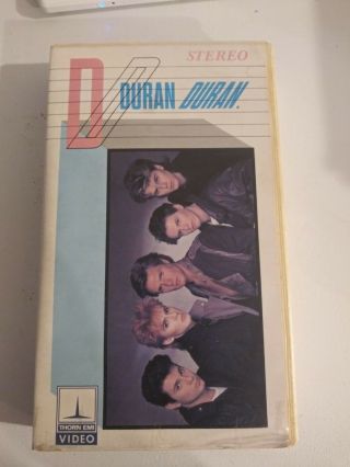 Duran Duran - (vhs,  1983) Rare