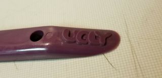Single Purple Big Ugly rail for vintage skateboard 3