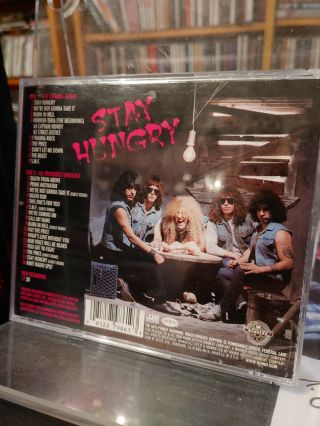 TWISTED SISTER Stay Hungry 2 CD 25th Anniversary Edition 2009 RARE Extra CD 2