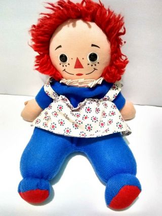 1972 Knickerbocker Raggedy Ann Bean Bag Doll