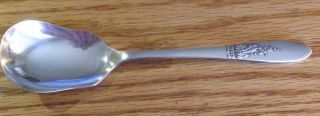 Vintage Lilly Of The Valley Large Stylized Serving Spoon Simeon & George Roger