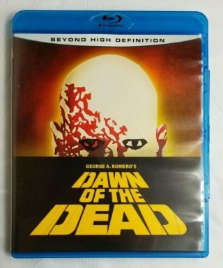 Dawn Of The Dead 1978 (george A.  Romero,  Blu - Ray Disc,  Anchor Bay) Oop Rare
