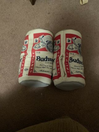 Rare Vintage 1995 Budweiser Bud King Of Beers Can Slippers L Xl