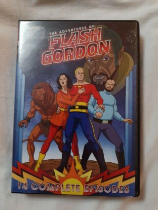 The Adventures Of Flash Gordon - Complete 1st 14 Episodes (dvd) Rare (oop)