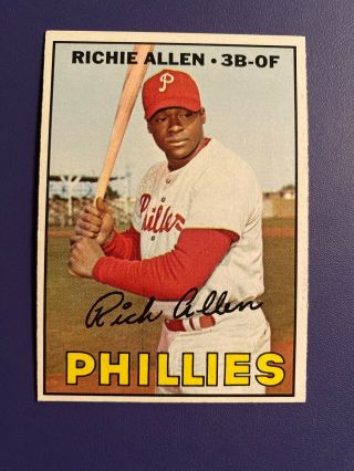 1967 Topps 450 Richie Allen Philadelphia Phillies