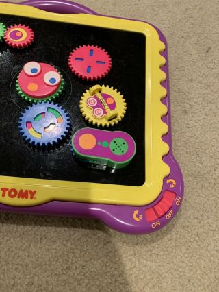 Vintage 1997 Tomy Preschool Gearation Magnetic Mechanical Toy - Complete & RARE 3
