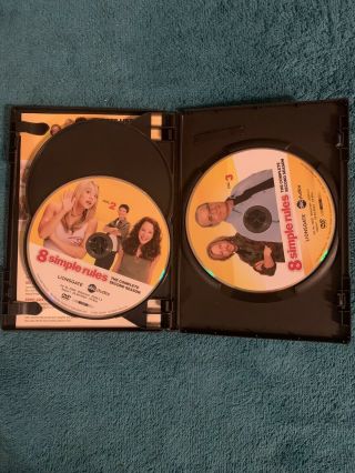 8 Simple Rules Seasons 1 & 2 6 DVD Set Second First RARE OOP R1 RITTER TV SERIES 3