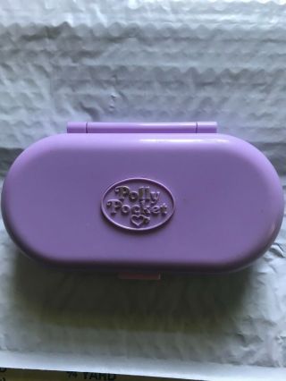 Vintage 1992 Stampin School Stamping Bluebird Polly Pocket Compact Only