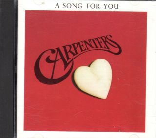 Carpenters - A Song For You (cd,  1972) 1999 Reissue Rare/out - Of - Print