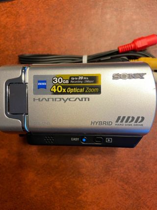 Sony Handycam Digital Video Recorder Dcr - Sr45 30 Gb With 40x Zoom Rarely