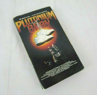Plutonium Baby Vhs 1987 Video Cassette Star Classics Sci - Fi Thriller Rare