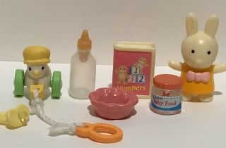 Calico Critters Sylvanian Families Baby Accessories Toys Bottle Baby Food