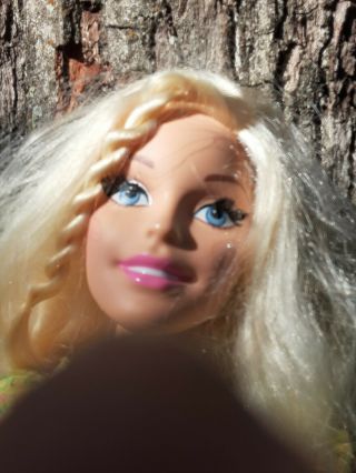 Barbie 2013 Just Play 28” Doll Blonde Blue Eyes rotating head eyelashes rare 3