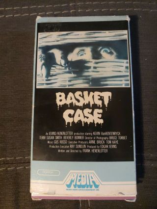 Basket Case 1st Rare Vhs On Media 1983 Horror Rare Now.
