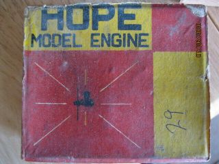 Rare Hope 29 U/c Model Airplane Engine