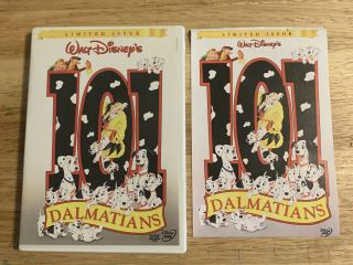 101 Dalmatians (dvd,  1999) Authentic Disney Us Release Rare Out Of Print