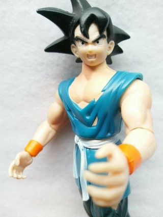 Dragon Ball Z 5 " Goku (blue Gi) Action Figure Dbz Series 14 Jakks Rare