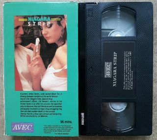Niagara Strip VHS Rare Canadian SOV Emmeritus Avec Horror Sleaze Action 2