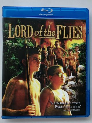 Lord Of The Flies (blu - Ray) Rare Olive Films 1990 Mgm Harry Hook William Golding
