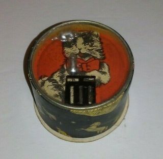 Antique German Dexterity Game Puzzle Cat And Mouse D.  R.  G.  M.  Us Zone Germany