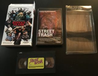Street Trash Mega Films Limited Edition Big Box Rare Cult Horror Gore Vhs