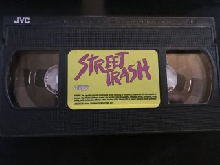 Street Trash Mega Films limited edition BIG BOX Rare Cult Horror Gore VHS 2