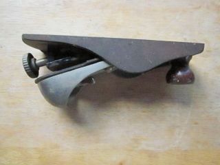 Small Metal Hand Plane Antique Small Wooden Handle Made in USA 3