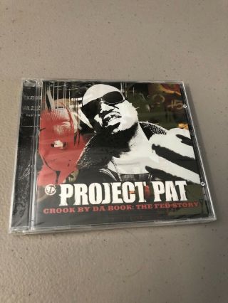 Project Pat Crook By Da Book: The Fed Story Cd Rare Oop Rap Version