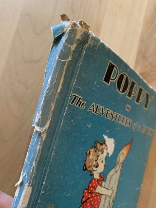Antique Childrens Illustrated Book Poppy Or The Adventures Of A Fairy 1934 2