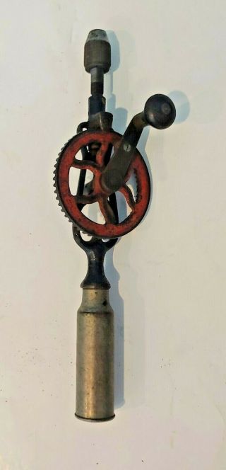 Antique Goodell Pratt Co.  Pat.  1895 Hand Drill