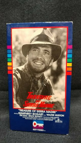 The Treasure Of The Sierra Madre (1948) Beta Tape / Humphrey Bogart/vg,  /rare