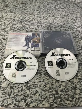 Xenogears (sony Playstation 1,  1998) Ps1 - Discs Only Rare Rpg