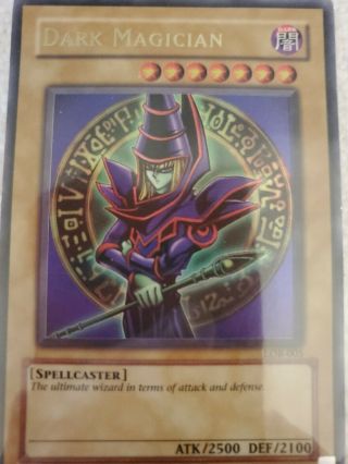 Yugioh Dark Magician Lob - 005 Unlimited Ultra Rare Legend Of The Blue - Eyes White