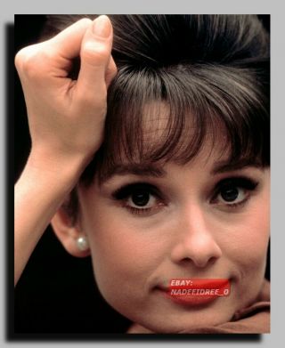 Hv - 1025 Audrey Hepburn Legendary Actress Great Rare Sexy Pin Up 8x10 Photo