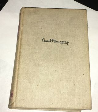 For Whom The Bell Tolls Ernest Hemingway 1940 True First Edition Wwii Rare Spain